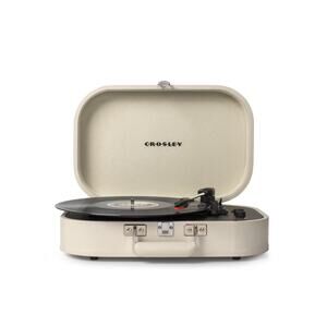 Crosley Portable 3-Speed Bluetooth Record Player, White